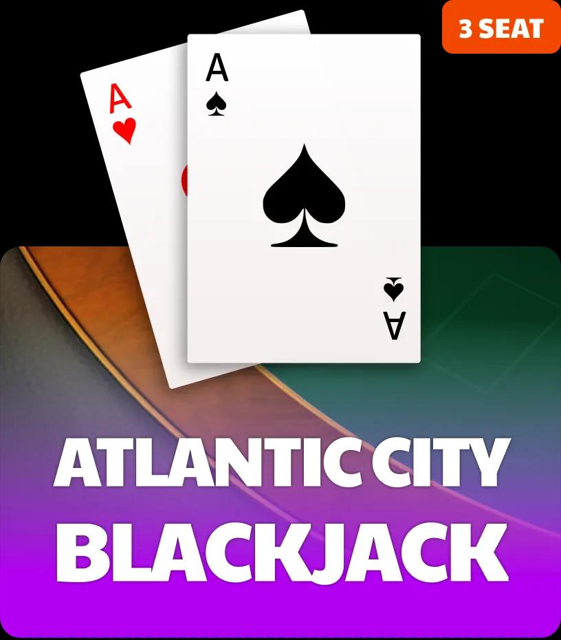 3 Seat Atlantic City Blackjack