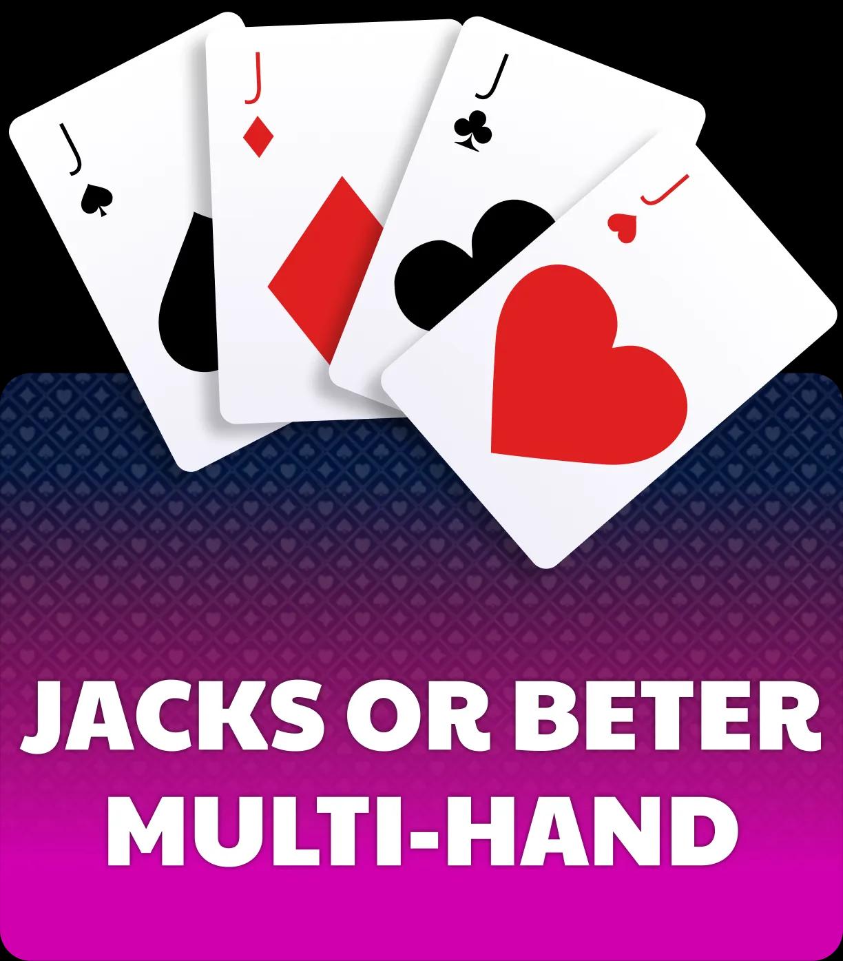 Jacks or Better (Multi-Hand) Unified